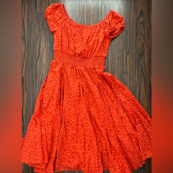 INC International Concepts Cotton Off-The-Shoulder Midi Dress - Picture 6 of 12